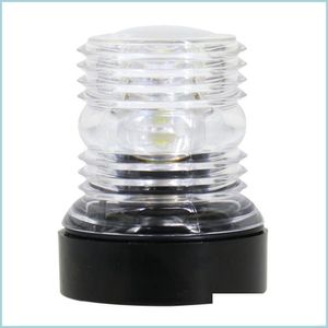 ATV Peças White LED LED Marine Boat Yacht Stern Anchor Navigation Light All Roundatv ATVATV Drop Deliver