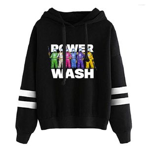 Women's Hoodies PowerWash Simulator Hoodie Sweatshirts Casual Stylish Kpop Women Man Streetwear Game Pullovers Harajuku Fashion