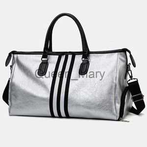 Reisetaschen große Kapazitätsklapp -Reisetasche für Frauen Sport Turnhalle große Kapazitäts -Golfbeutel Leder -Tragetasche Wochenendbeutel J230815
