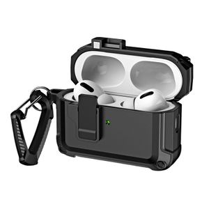 W przypadku AirPods Pro 2 Case z automatycznym przełącznikiem Snap, bezpieczna zabezpieczona pokrywka ochronna dla AirPods 3 karabinek dla mężczyzn