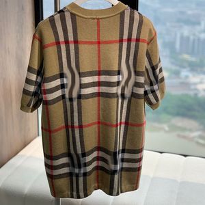 Camiseta de grife masculino Redonda de luxo Camisa clássica geométrica Moda de moda curta Designer casual mass