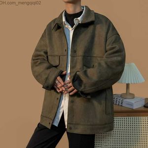 Men's Jackets New Autumn Winter School Team Jacket Men's Deer Jacket Windproof Bomber Jacket Military Tactical Street Clothing Casual Coat Z230816