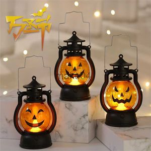 Nyhetsartiklar 1PC Halloween LED Pumpkin Lamp Pendant Portable Luminous Lights Lamps Prydnadsdekor DIY Halloween Party Festival Decoration J230815