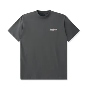 Blcg Lencia unisex Summer T-shirts damskie wadze ciężkie 100% bawełniane tkaniny potrójne wykonanie wykonania plus rozmiar TES SM130183