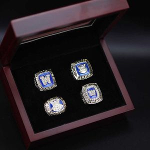 4 set CFL Winnipeg Blue Bomber Football Football Cup Mistrzostwa Zestaw pierścienia