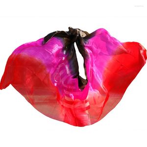 Stage Wear Real Silk Veils Shawls Women Scarf Costumes Accessories Can Be Customized Belly Dance Handmade Dyed Chinese Veil