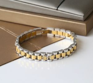 Correntes de pulseira de estilo metal aço inoxidável coroa homens mulheres pulseiras pulseiras jóias 230814