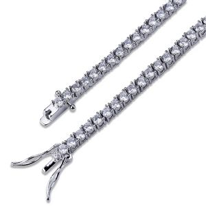 Rock Tennis Chains Hip-hop Men's Bracelet Zircon Bracelet Tennis bracelets For Men And Women Iced Out Jewelry