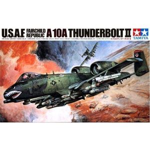 Aircraft Modle Tamiya 61028 1/48 Skala Model Aircraft Kit USAF A-10 Thunderbolt II Warthog 230814