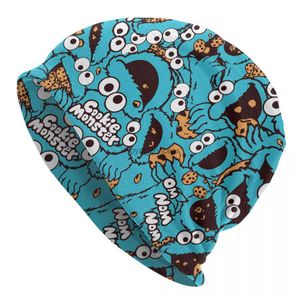 Ball Caps Cookie Monsters Nom Wzorka Kapelusz Vintage Adult Outdoor Skullies czapka wiosna Sprężyna ciepła podwójna kapelusz dzianinowy kapelusz Z230815