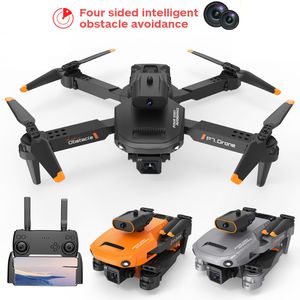 航空機Modle P7 RC DRONE 8K PROFESIONAL HD WIFI FPV 360障害物回避ドローン航空Pographyフォーアキシスヘリコプターキッドおもちゃ230815