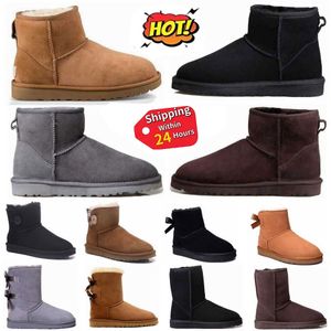 UG Designer Женщины Ugly Leather Boots Craid Comfy Australia Booties замшевые овчины короткие мини -лук -хаки черно -белый розовый темно -синий открытые кроссовки с коробкой