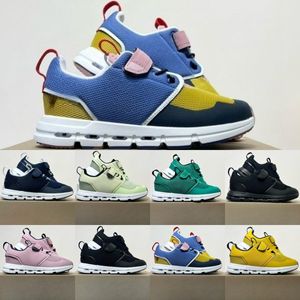 Kids designer Shoes On Running Cloud Toddlers Sneakers Children Youth Shoe Casual Federer Tennis Trainers Big Boys Kid Girls Sneaker Pink Black White Yellow Green