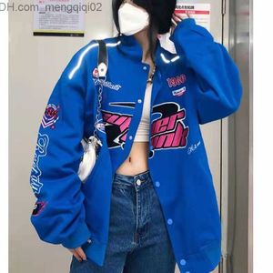 Jackets masculinos Primavera e outono Novo Jaqueta de Menção de Modotas de Modagem de Modagem de Modagem Men e Moda de Racing Vintage Menina Z230816