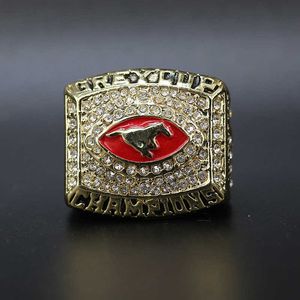 2001 Calgary Cowboy World Series Championship Ring Cfl Grey Cup