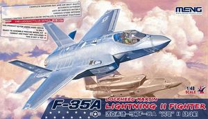 Flygplan Modle Meng Model LS-007 1/48 F-35A Lightning II Fighter Model Kit 230814