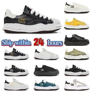 Hochwertige Maison Mihara Yasuhiro Low geschnittene Leinwand Low -Turnschuhe Frauen Männer Schuhe Sneaker Fashion Skate Schuh MMY Sports Casual Trainer Freizeitschuhe Canvas Skin