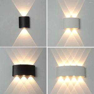 Lâmpada de parede em casa ao ar livre a cabeceira de cabeceira de cabeceira da escada que vive o led de salão led lâmpada lampada up up