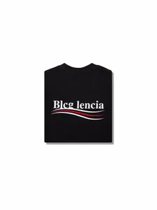 Blcg Lencia unisex Summer T-shirts damskie wadze ciężka 100% bawełniana tkanina potrójne wykonanie wykonania plus rozmiar TESS SM130165