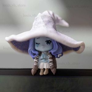 Elden Ring Ranni Figure Cute Mini Anime Figurine Bugcat Capoo Statue Collectible Model Decoration Ornaments Toy Action Gift Kids T230815