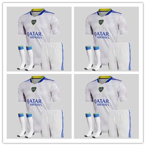 Взрослый детский комплект с носками 2023 Boca Juniors Soccer Jerseyss Sets Sets Zarate Abila Football Root