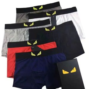 Qualidade alta masculino boxer masculino respirável cueca cuecas de algodão breves cuecas para homens sexy cor sólida calça curta Brand boxer therecher ss s s s