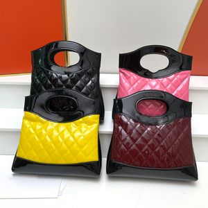 7A Дизайнер 31 патентная патентная кожаная сумка для кузова, женские, дизайнеры, пакеты, мешки, черные сумки, 2023, модная женская сумочка розовая кошелек