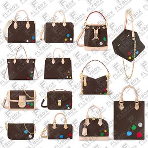 M46385 M46380 M46433 YK Bag Totes Handväska axelväska Crossbody Women mode lyxdesigner Messenger Bag Top Quality Snabb leverans M46381 M81866