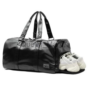 Duffel Bags Premium Gym Bag Sports Sports Sports Sports Molhar e seco Separação Men Bola Fitness Weekend Zipper Travel Bag With Shoes Packet J230815