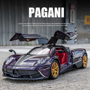 1 24 Pagani Huayra Dinastia Supercar Eloy Car Toy Car Metal Collection Model Car Sound and Light Toys For LDREN T230815