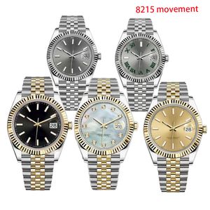 8215 Rörelsedesigner Kvalitet Mens Watch Womens Watches Relojes 41mm Automatisk vattentät safirdesign Montres Armbanduhr gåvor