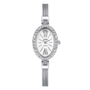 Womens watch Watches high quality Luxury Oval small plate light luxury fashion waterproof bracelet quartz 20mm watch