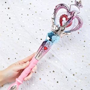 LED Light Sticks Duży rozmiar Magic Wand Fairy Wand Electric Toys with Sound Light Udawanie zabawek RPG RPLE HALLoween Prezes Bożego Narodzenia dla dziewcząt 230814