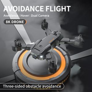 Q6 5G WiFi 8K Drone Detektörü HD Çift Kamera FPV RC Casus Drone GPS Optik Akış Su Geçirmez Drone Katlanır Quadcopter RC Mesafe 5000m Hediye İHA UÇAYI TOY Çin Droni