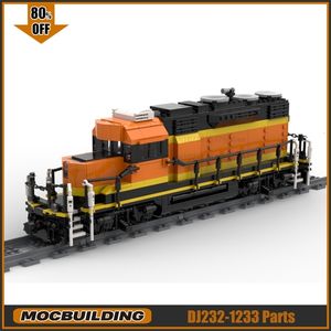 Blocks SD28P MOC Building City Train Technology Bricks DIY Assembly Vehicle Transportation Toys Gifts 230814