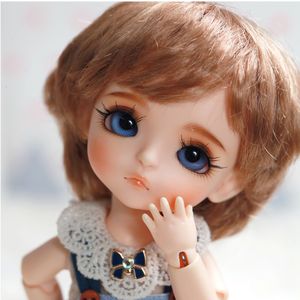 Куклы Gaoshunbjd 18 Haru Yellow Doll Laste Food Form for Girls Boys Moads Fashion Cute Birthday Gift 230814