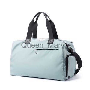 Duffel Bags Oxford Seyahat Duffels Bag için Spor Seyahat Tote Gym Omuz Haftası Gecelik Su Geçirmez 30L Kadınlar İçin Büyük Kapasite J230815