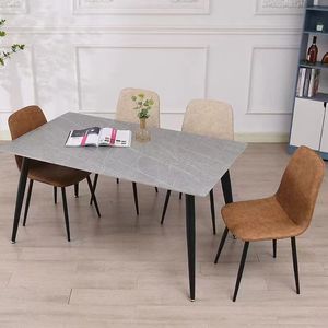 Combination of dining tables and chairs in commercial furniture canteens