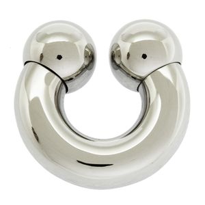 Gioielli piercing per labbra Labret 10 mm spessa 316L in acciaio inossidabile per piercing Gioielli Circular Bulbell Anello 230814