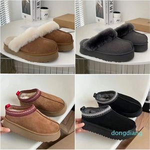 مصممة نساء النعال منصة Fluffy Wool Sandals UG شهيرة أحذية أستراليا Sheepskin Fur Leather Real Classic Classic Classic Outside Outside 40