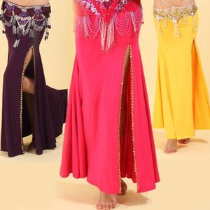 Stage Wear 2023 Belly Dance Performance Dress Dancing Skirts One-step Skirt Halloween Carnival Suit Exotic Dancewear