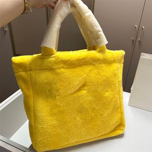 Women's underarm bag Designer tote bag female shopping bag Women's high quality wallet New plush shopping bag for autumn and winter