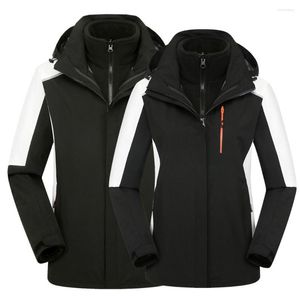 Jackets masculinos 2023 Vestuário de vento para homens Campo de acampamento frio Casacos de inverno