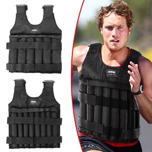 Hand Grippers 20kg50kg Sports Loading Weighted Vest For Boxing Training Workout Fitness Equipment Adjustable Waistcoat Jackets Sand Clothing 230816