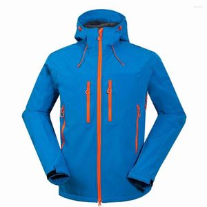 Męskie kurtki męskie Outdoor Windbreaker Waterproof SoftShell JUSZCZEK z dobrym rozmiarem Qality S-XXL 1652