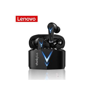 Oryginalne słuchawki Lenovo LP6 Gaming Bluetooth 5.0 Słuchawki douszne bezprzewodowe Niskie opóźnienia HD Zestaw słuchawkowy z podwójnym trybem z mikrofonem z mikrofonem