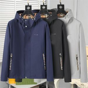 Designer de moda jaqueta masculina jaqueta de zíper de salto no outono