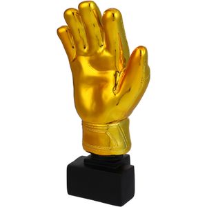 Objetos decorativos Trophy Prêmio Troféu Troféus Soccer Goldkeeper Winner Kids Golden Golden Sports Match Football Game Trophys Cups de plástico 230815