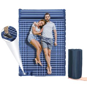 Спальные мешки на открытом воздухе подушка с подушками надувные матрас походы на воздушный пляж надуе 230816