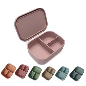 Scatola bento scatola incisa al bento scatola per perdite di perdite portatile per set resistenti alle perdite per bambini e perdite con coperchi contenitore